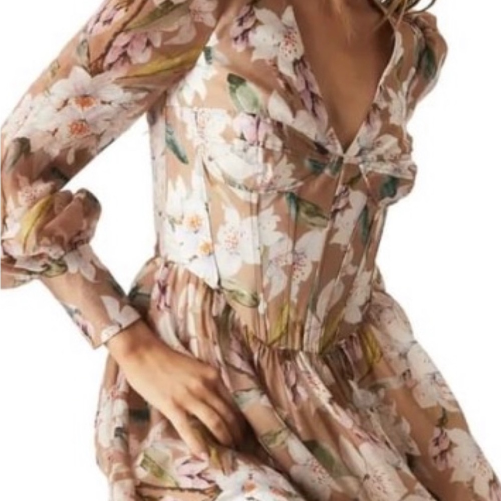 Zelina mini floral dress from REVOLVE